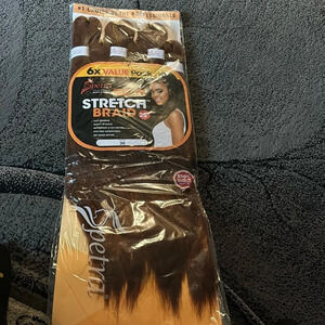 Quality stretch  braiding hair extensions value pack 6 new color 30